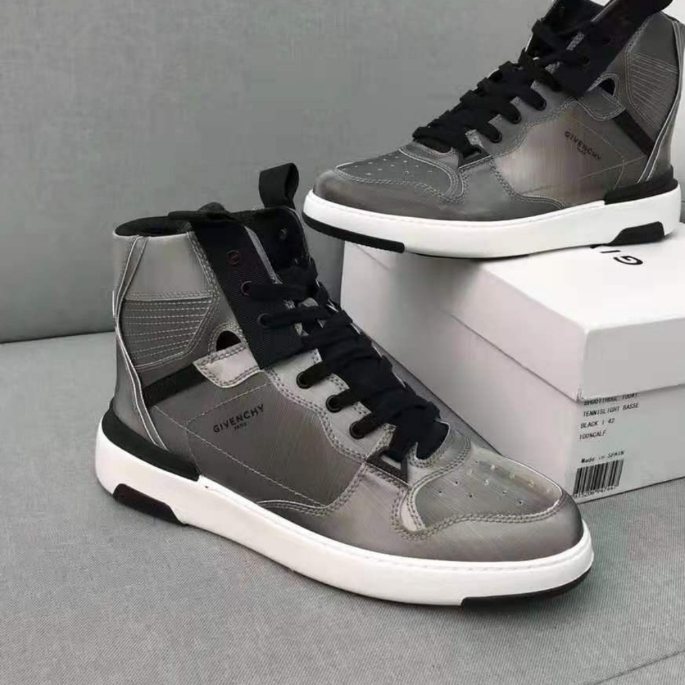 Mens Givenchy Wing HighTop Holographic Sneakers - Picture 1 of 2